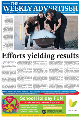 Cover of The Weekly Advertiser Horsham