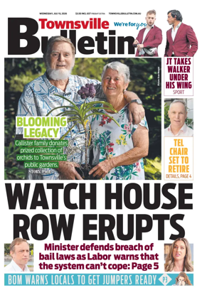 Cover of Townsville Bulletin