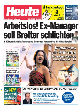 Cover of Heute - Niederosterreich Ausgabe
