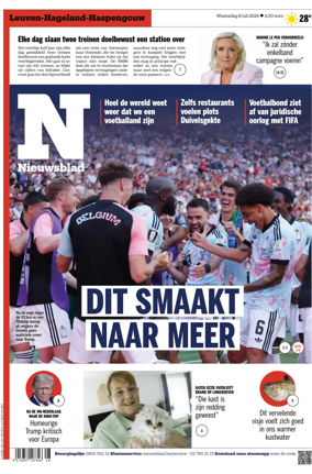 Cover of Het Nieuwsblad