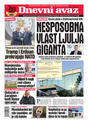 Cover of Dnevni avaz