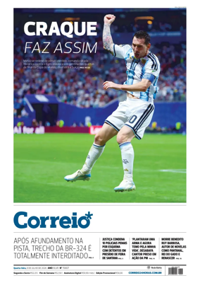 Cover of Correio da Bahia