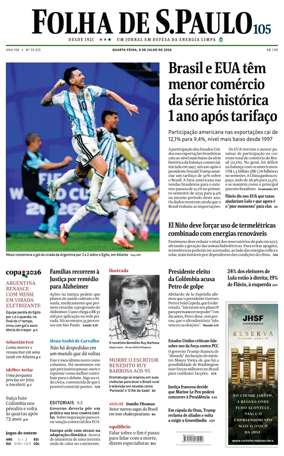 Cover of Folha de S.Paulo