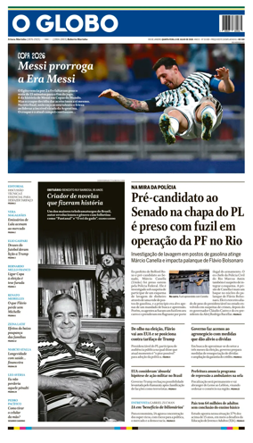 Cover of O Globo