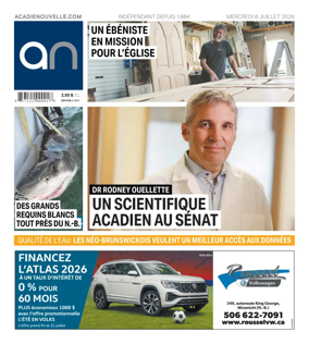 Cover of Acadie Nouvelle
