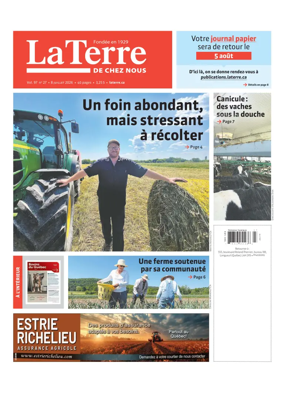 Cover of La Terre de chez nous