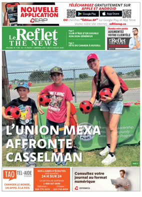 Cover of Le Reflet (The News)