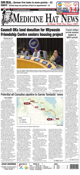 Cover of Medicine Hat News