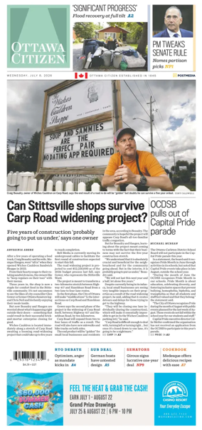 Cover of Ottawa Citizen