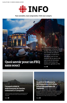 Cover of Radio-Canada Info
