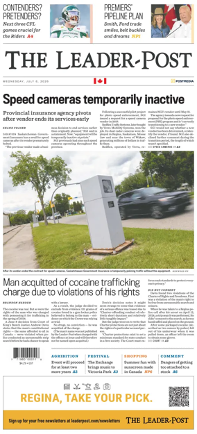 Cover of Regina Leader-Post