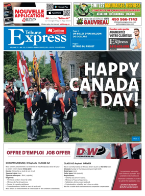 Cover of Tribune Express