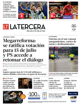 Cover of La Tercera
