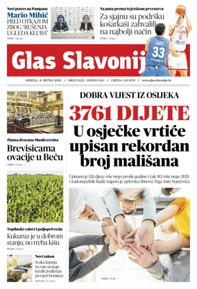 Cover of Glas Slavonije