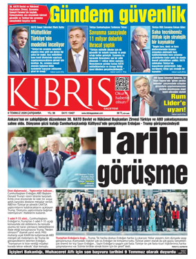 Cover of Kibris Gazetesi