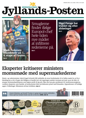 Cover of Jyllands-Posten