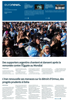 Cover of EuroNews (French Edition)
