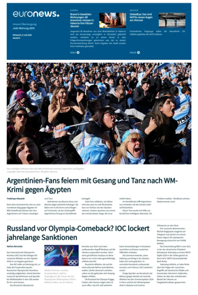 Cover of Euronews (German Edition)