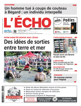 Cover of L'Echo de l'Armor et de l'Argoat