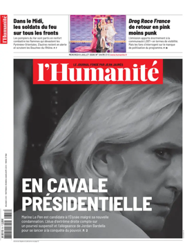 Cover of L'HUMANITE
