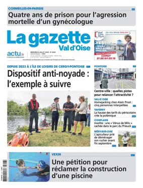 Cover of La Gazette Val d'Oise