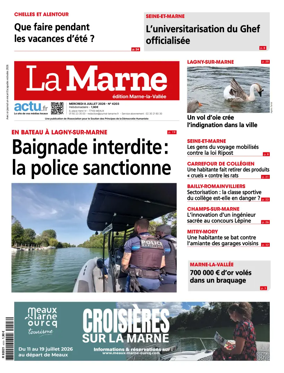 Cover of La Marne (edition Marne-la-Vallee)