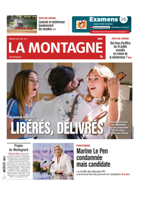 Cover of La Montagne (Riom)