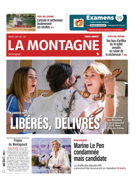 Cover of La Montagne (Thiers-Ambert)