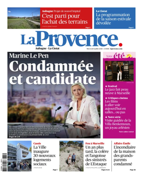 Cover of La Provence Aubagne-La Ciotat