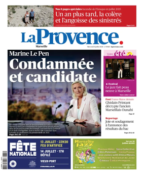 Cover of La Provence Marseille