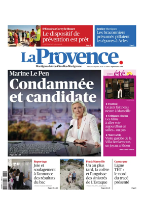 Cover of La Provence Martigues-Istres-Vitrolles-Marignane