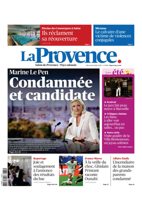 Cover of La Provence Salon-de-Provence / Pays salonais
