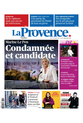 Cover of La Provences Vaucluse