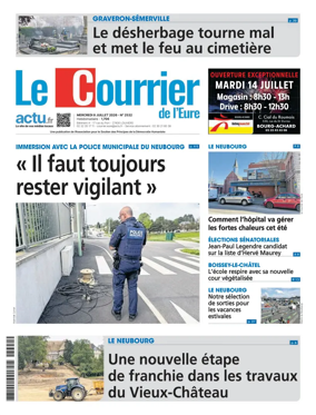 Cover of Le Courrier de l'Eure