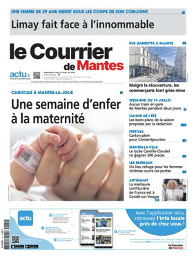 Cover of Le Courrier de Mantes