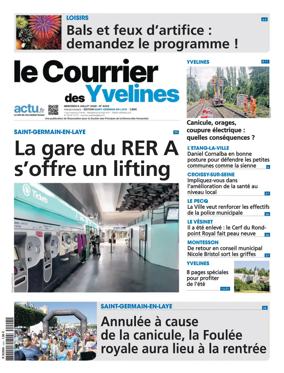 Cover of Le Courrier des Yvelines (Saint-Germain-en-Laye)