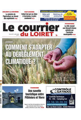 Cover of Le Courrier du Loiret