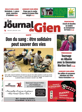 Cover of Le Journal de Gien