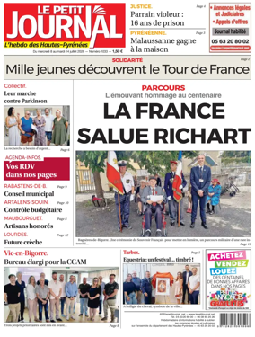 Cover of Le Petit Journal - L'hebdo des Hautes-Pyrenees