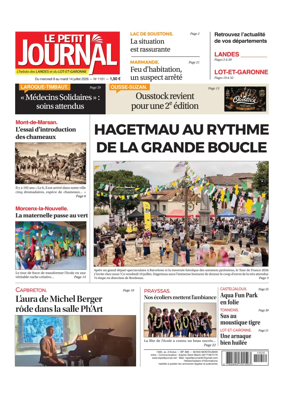 Cover of Le Petit Journal - L'hebdo des Landes et du Lot-et-Garonne