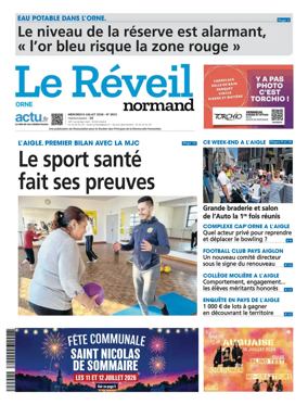 Cover of Le Reveil Normand (Orne)