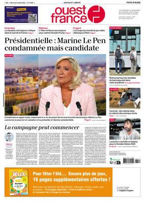 Cover of Ouest France (Pays d'Auge)