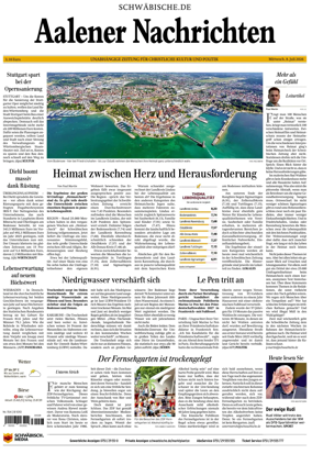 Cover of Aalener Nachrichten