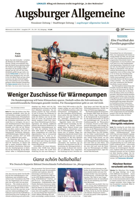 Cover of Augsburger Allgemeine (Land West)