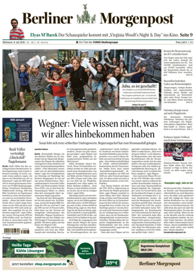 Cover of Berliner Morgenpost