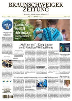 Cover of Braunschweiger Zeitung (Peine)