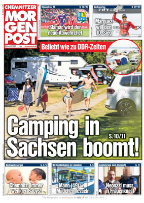 Cover of Chemnitzer Morgenpost