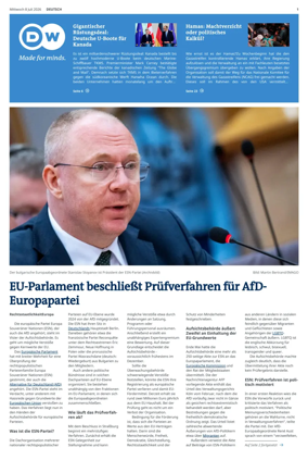 Cover of Deutsche Welle (German edition)
