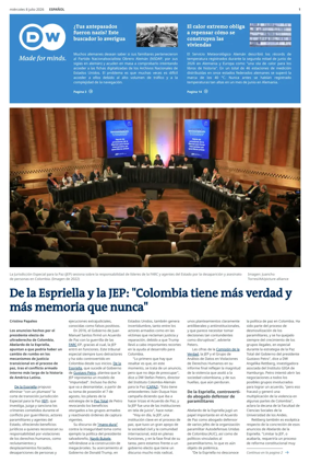 Cover of Deutsche Welle (Spanish edition)
