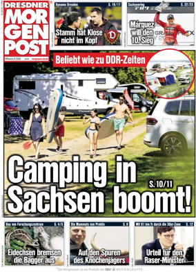 Cover of Dresdner Morgenpost